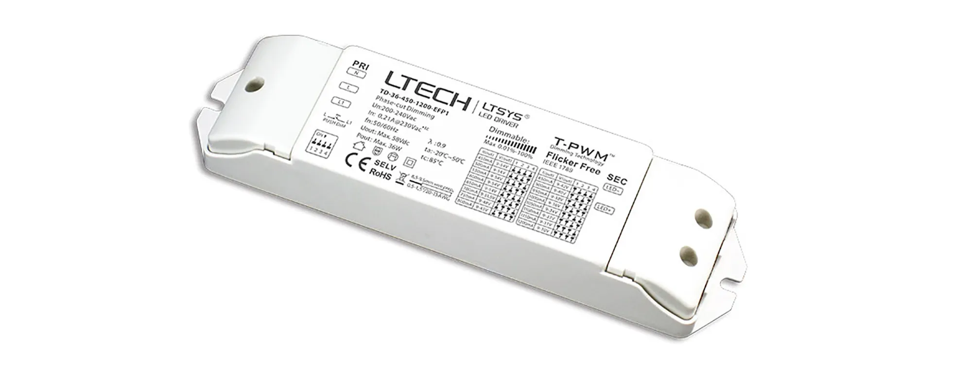 Constant Current Controllers LTECH Control Panels